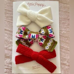 Little Poppy Co Bow Set